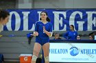 VB vs MHC  Wheaton Women's Volleyball vs Mount Holyoke College. - Photo by Keith Nordstrom : Wheaton, Volleyball, VB